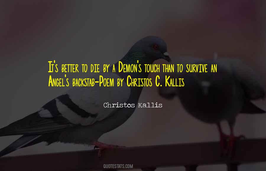 Christos Kallis Quotes #1091872