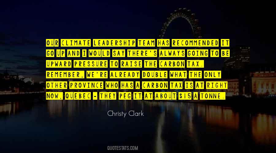 Christy Clark Quotes #1432081