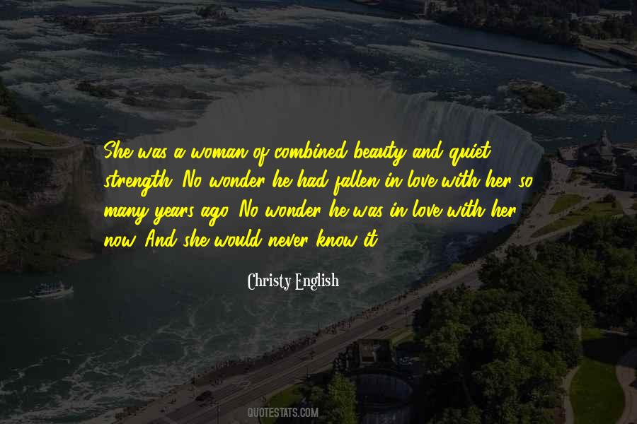 Christy English Quotes #286204
