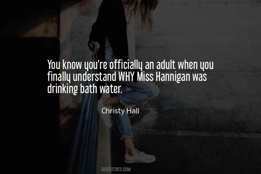 Christy Hall Quotes #703315