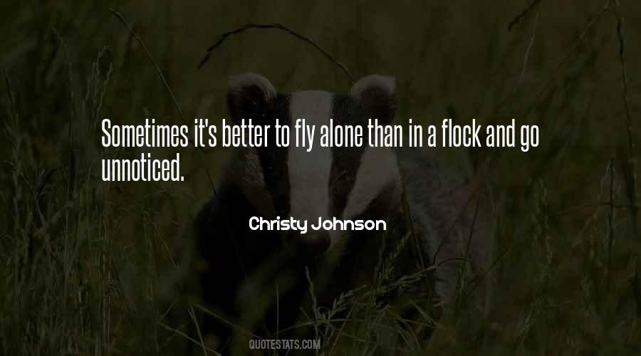 Christy Johnson Quotes #1592802