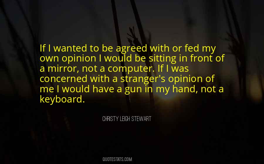 Christy Leigh Stewart Quotes #133231