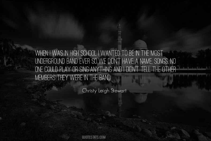 Christy Leigh Stewart Quotes #1394600
