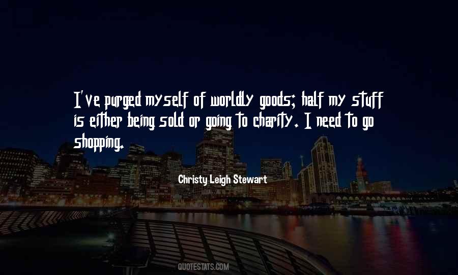 Christy Leigh Stewart Quotes #31758