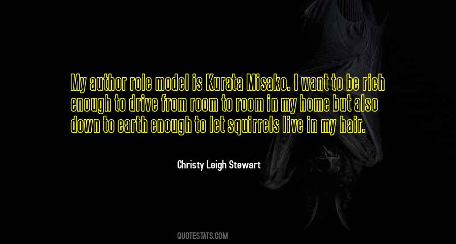 Christy Leigh Stewart Quotes #498087