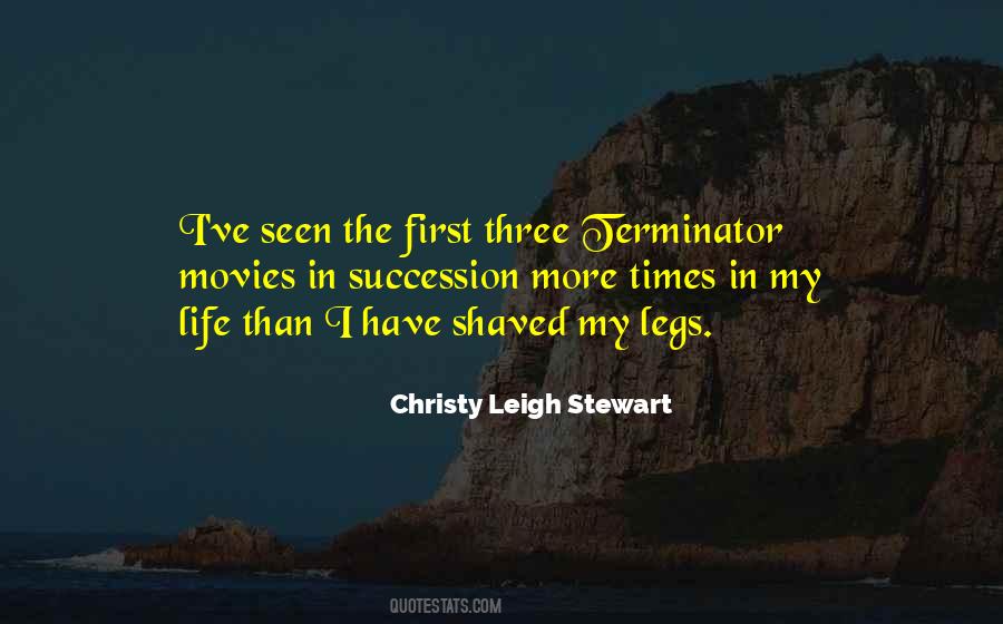 Christy Leigh Stewart Quotes #863681