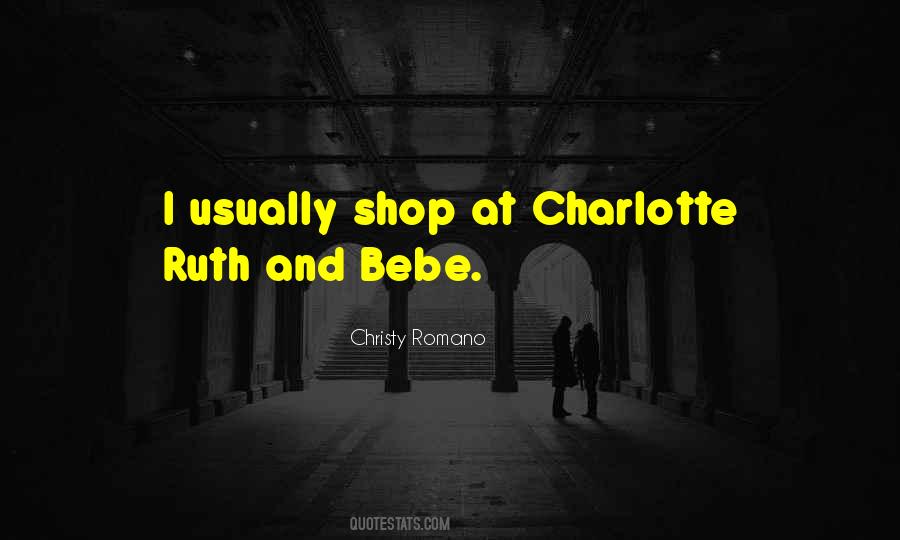 Christy Romano Quotes #965489