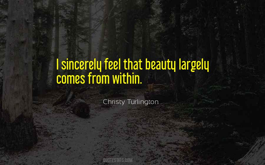 Christy Turlington Quotes #945677
