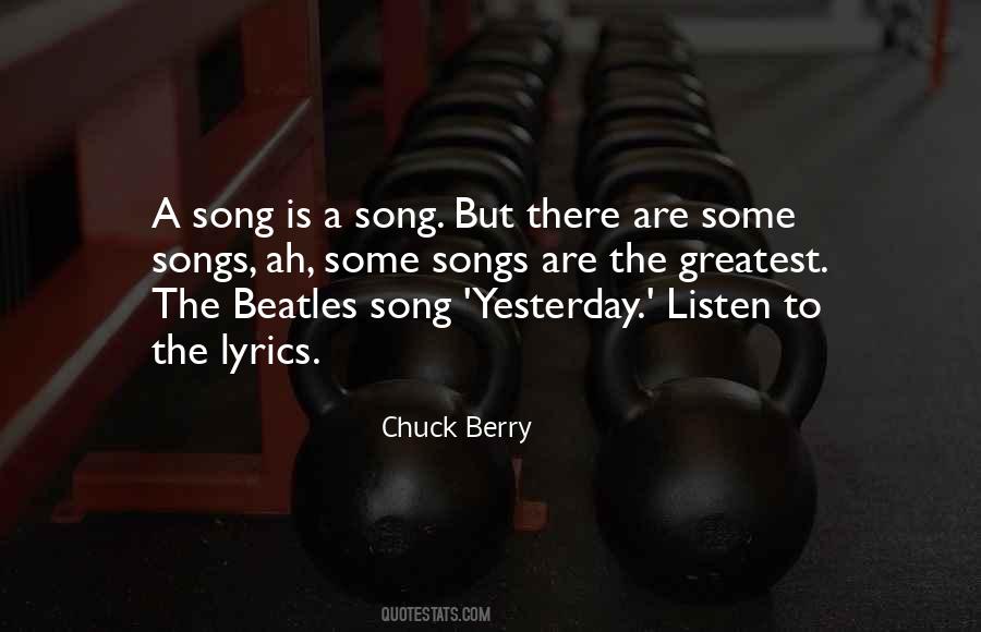 Chuck Berry Quotes #1003610