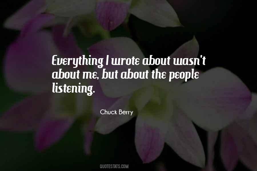 Chuck Berry Quotes #1059710