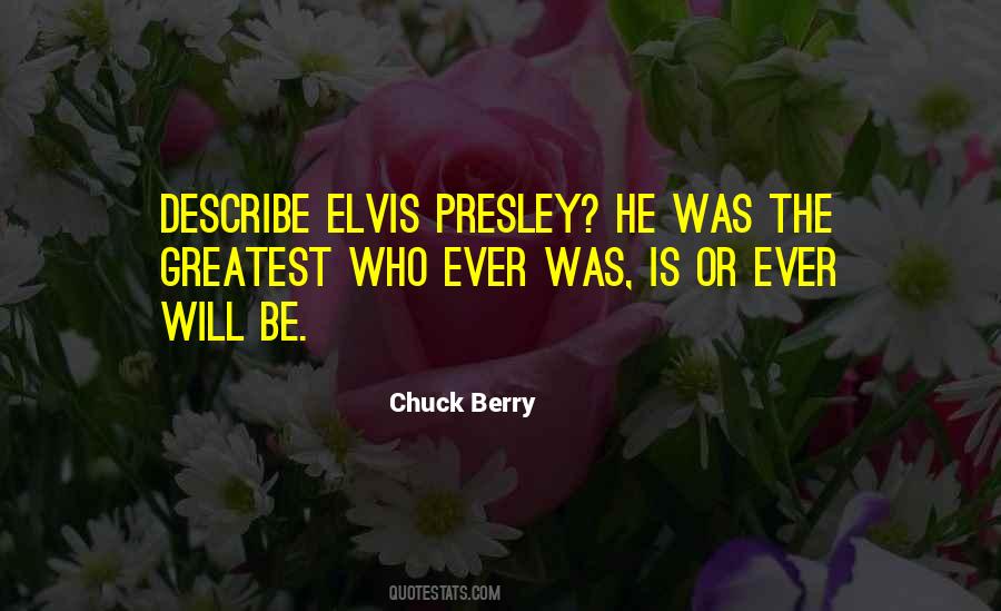 Chuck Berry Quotes #75455