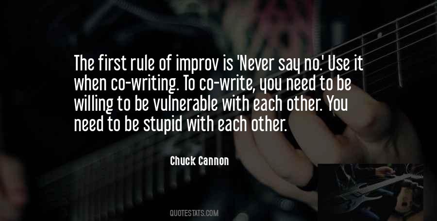 Chuck Cannon Quotes #710789