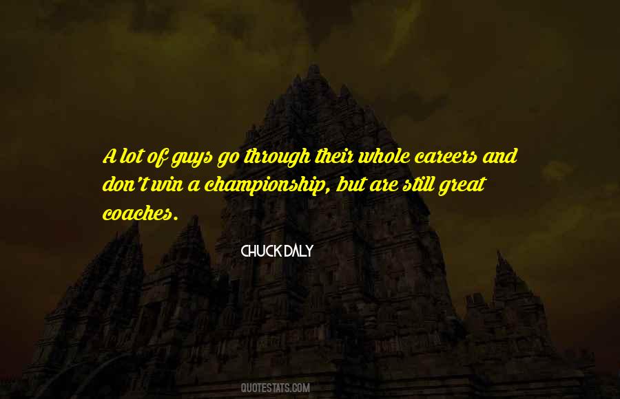 Chuck Daly Quotes #1048284