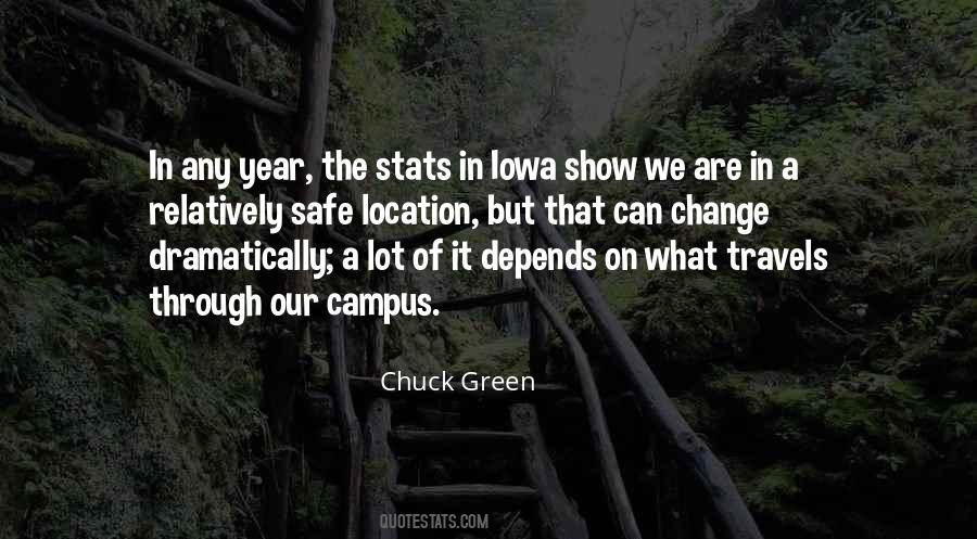 Chuck Green Quotes #225328