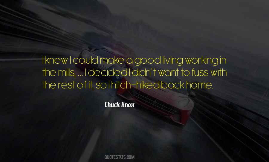 Chuck Knox Quotes #1259026