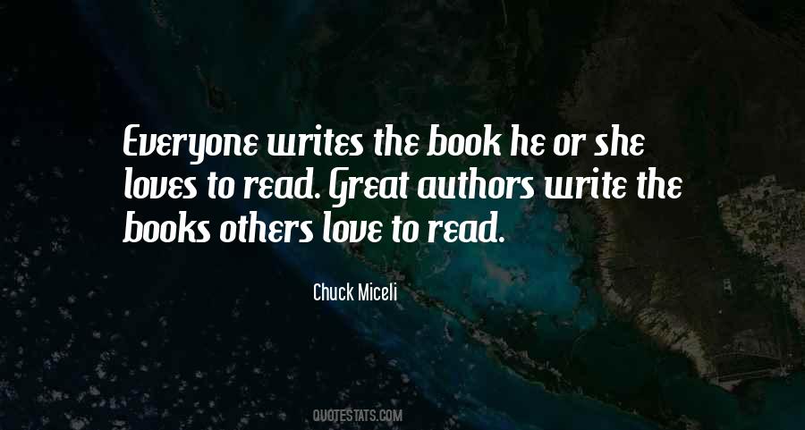 Chuck Miceli Quotes #1060894