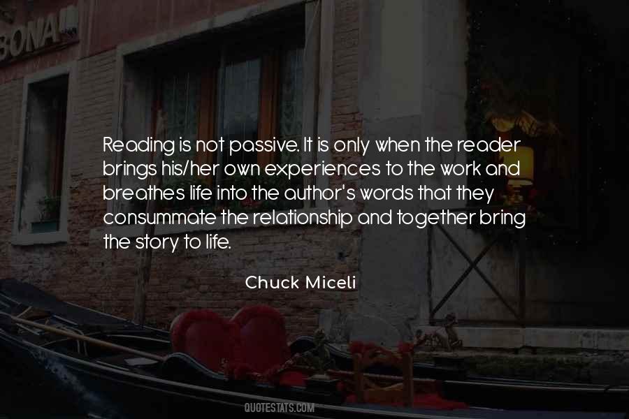 Chuck Miceli Quotes #1676012