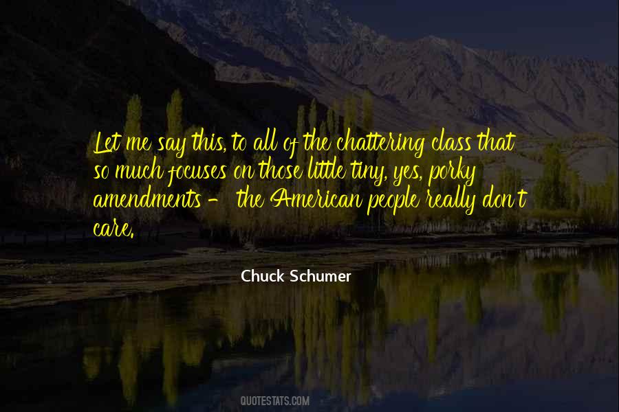 Chuck Schumer Quotes #765869