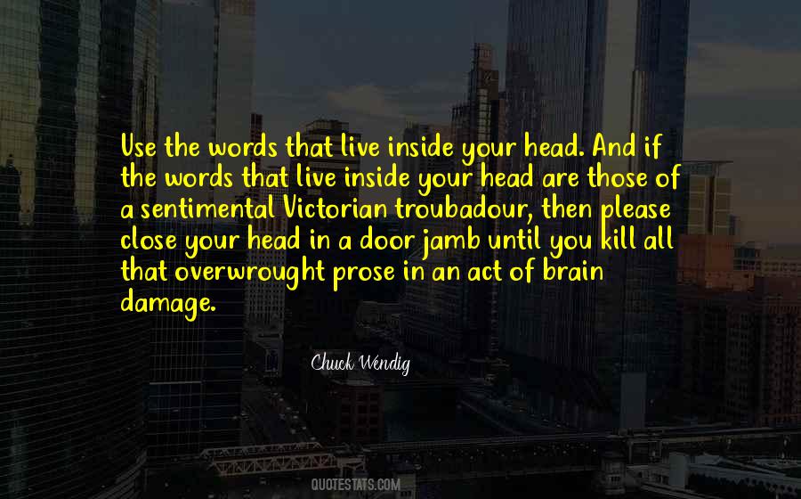 Chuck Wendig Quotes #278821