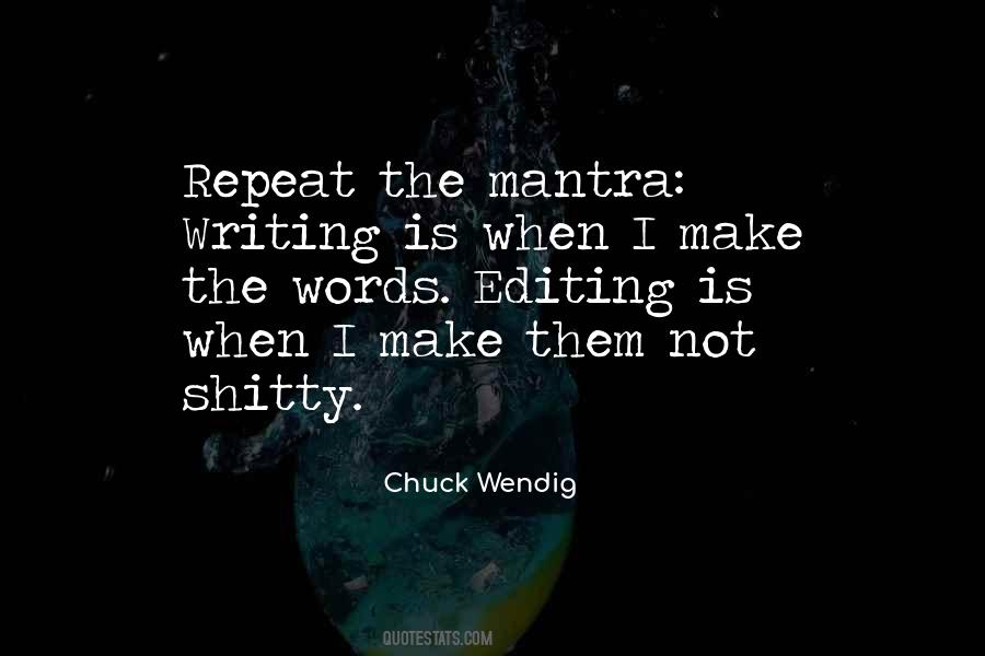Chuck Wendig Quotes #778724