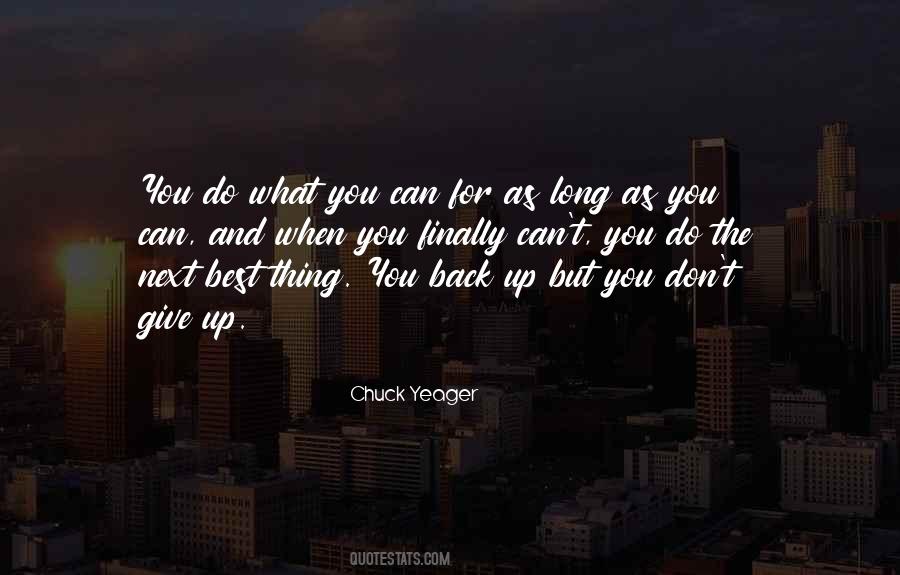 Chuck Yeager Quotes #1513741