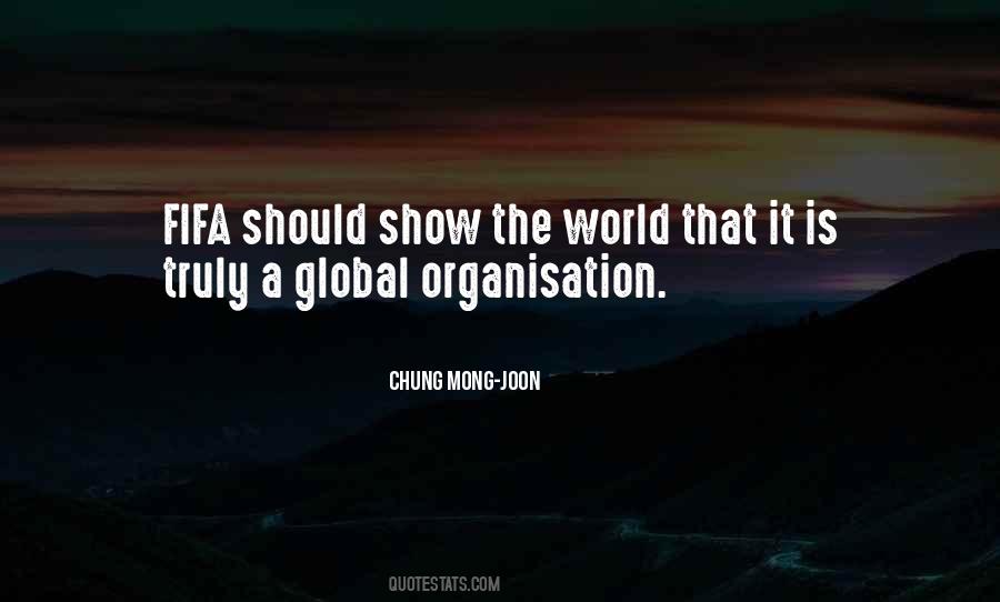 Chung Mong-joon Quotes #1759069