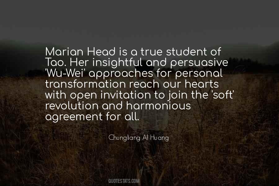 Chungliang Al Huang Quotes #271752