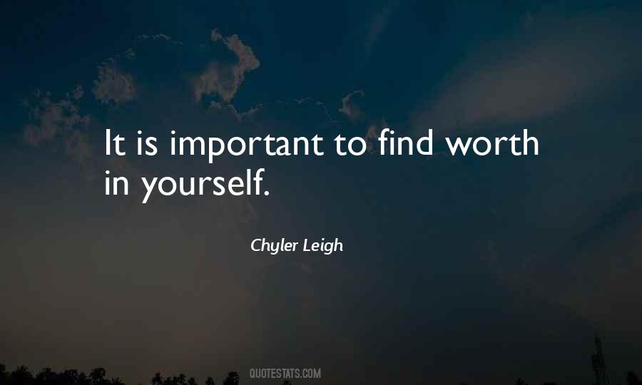 Chyler Leigh Quotes #1743000