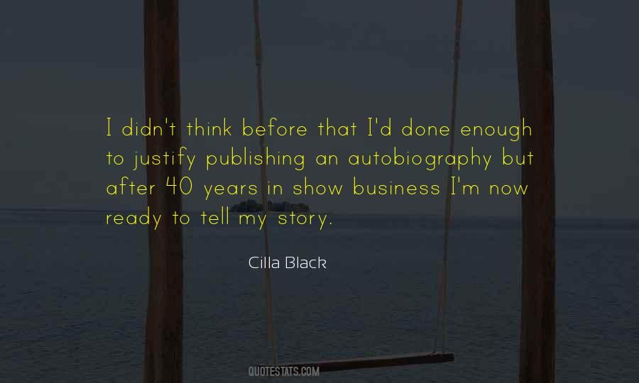 Cilla Black Quotes #1743045