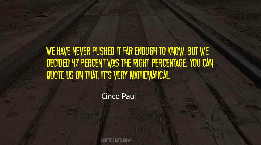 Cinco Paul Quotes #79692