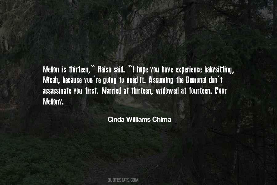 Cinda Williams Chima Quotes #1222929