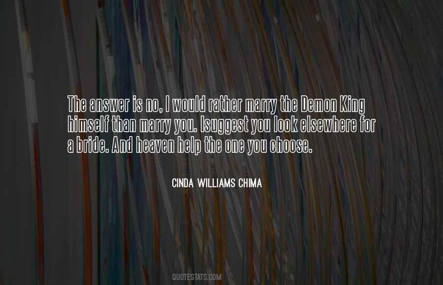 Cinda Williams Chima Quotes #1664117
