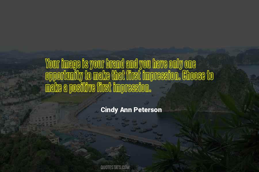 Cindy Ann Peterson Quotes #2835