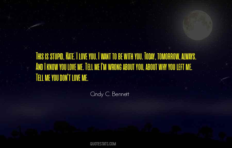 Cindy C. Bennett Quotes #872926