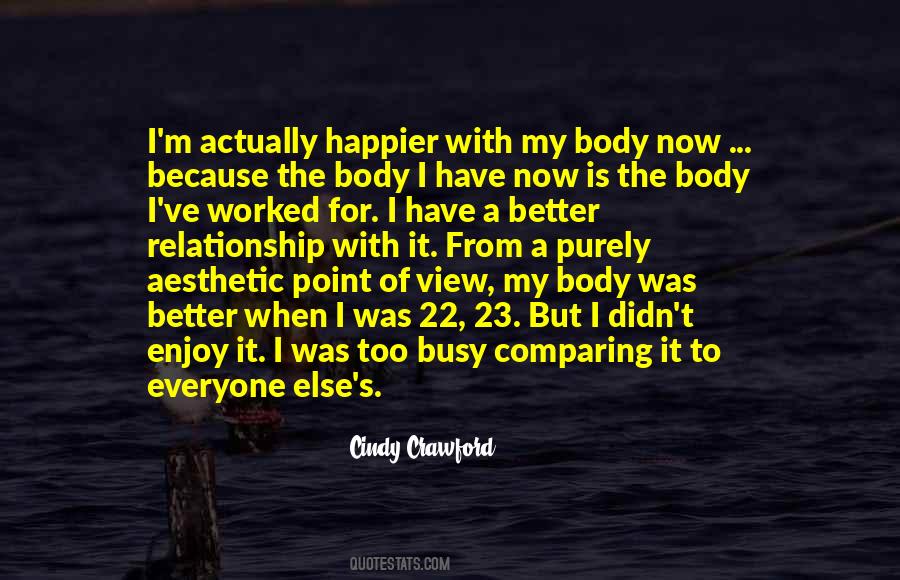 Cindy Crawford Quotes #488836