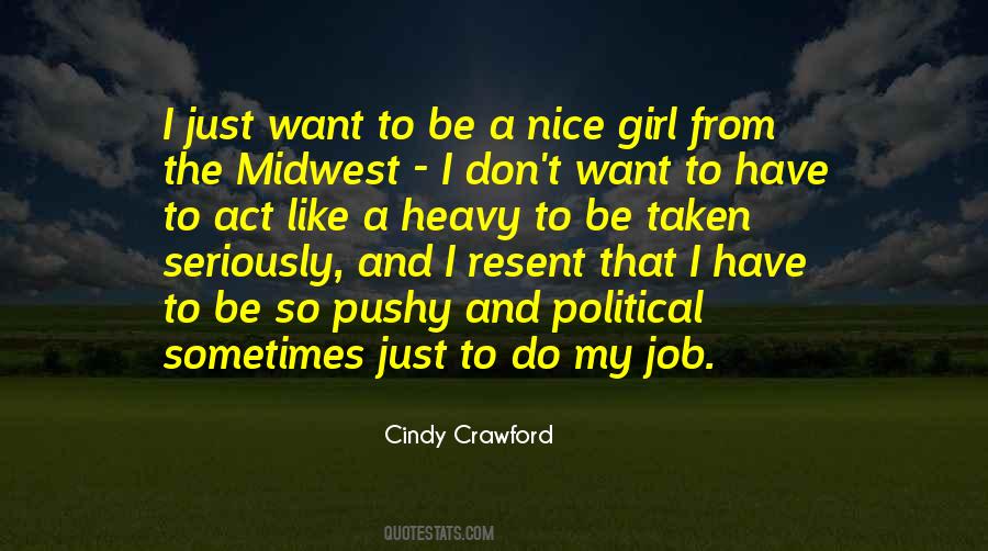 Cindy Crawford Quotes #641800