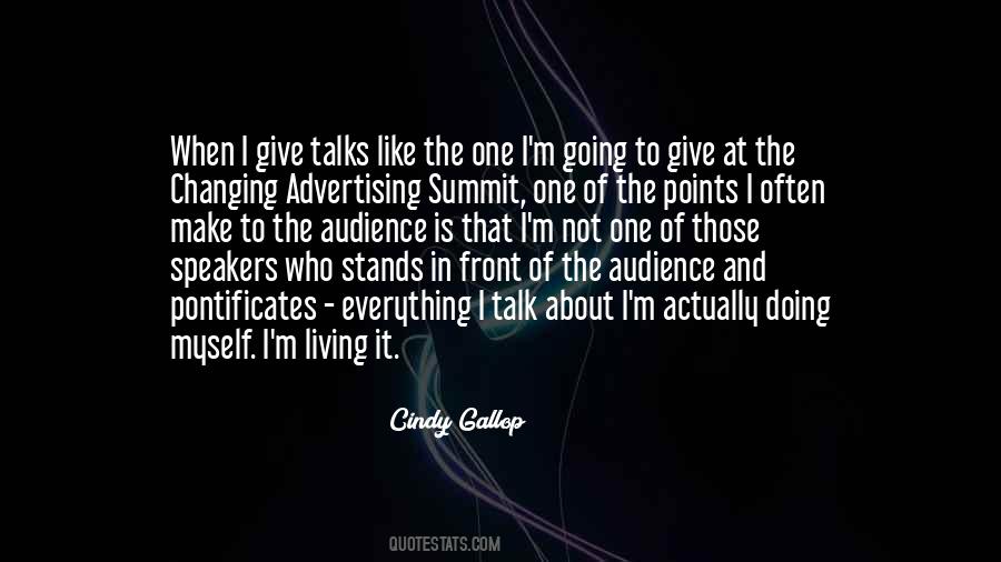 Cindy Gallop Quotes #1299956