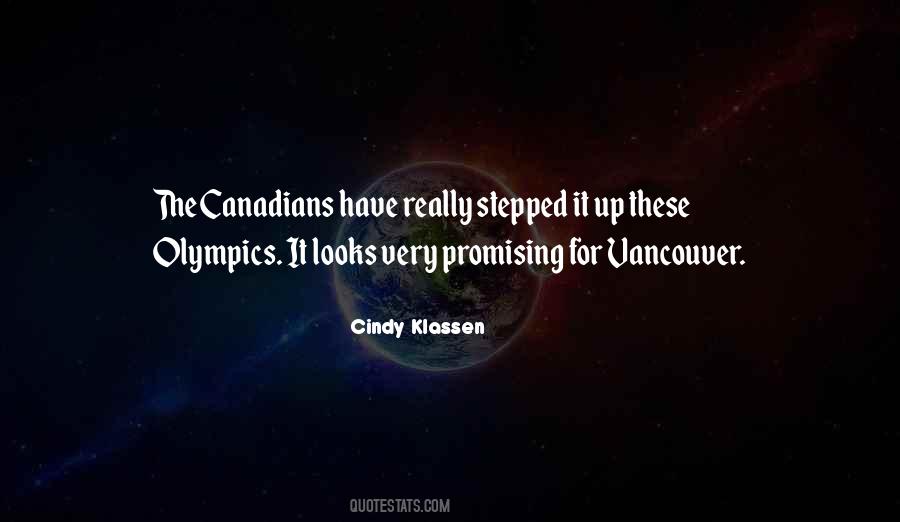 Cindy Klassen Quotes #114162