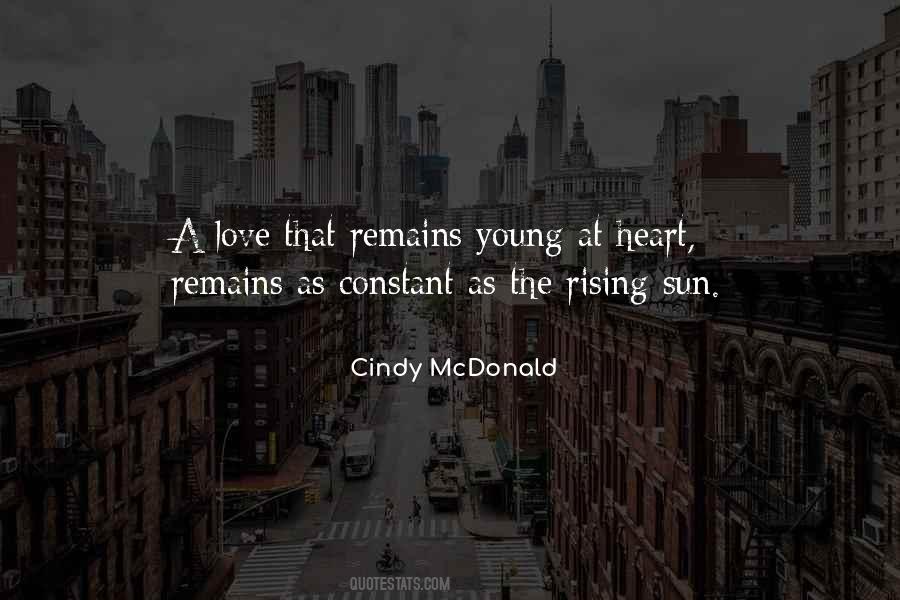 Cindy McDonald Quotes #1349642