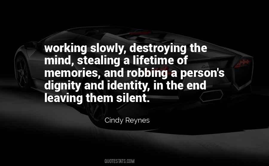 Cindy Reynes Quotes #1223438