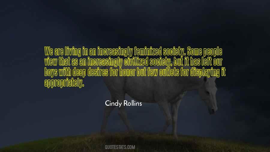 Cindy Rollins Quotes #853235