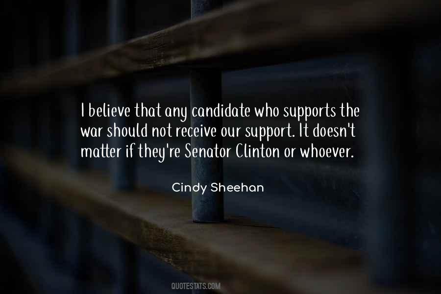 Cindy Sheehan Quotes #983560