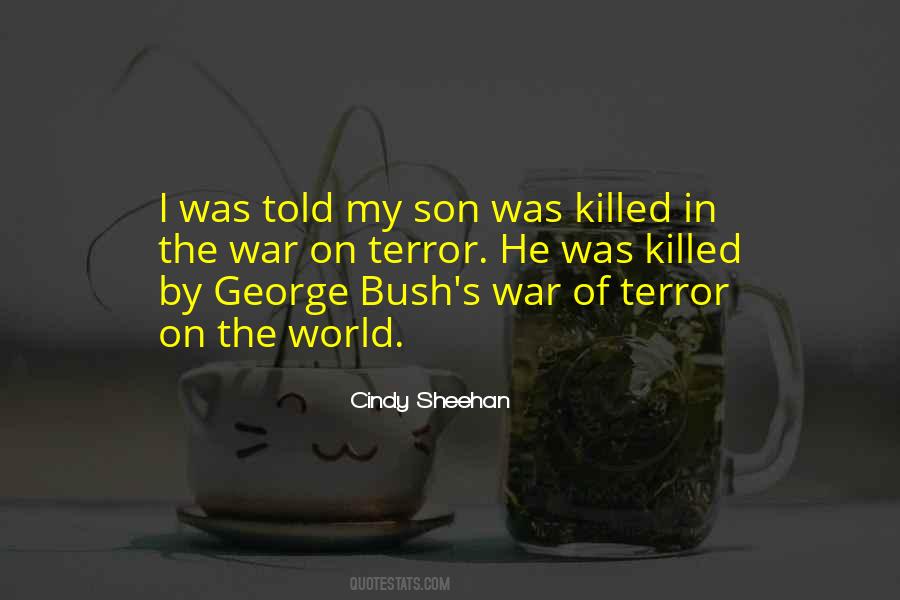 Cindy Sheehan Quotes #995455