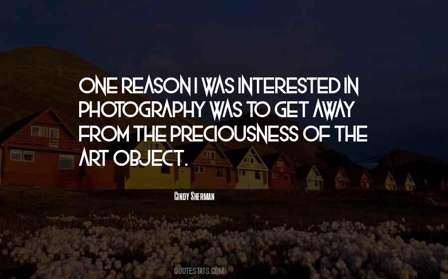 Cindy Sherman Quotes #461023