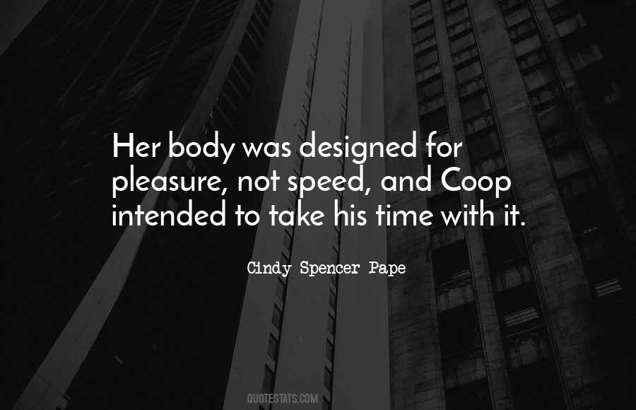 Cindy Spencer Pape Quotes #318058