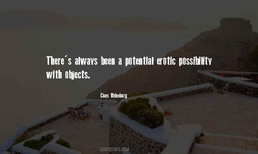 Claes Oldenburg Quotes #1024615