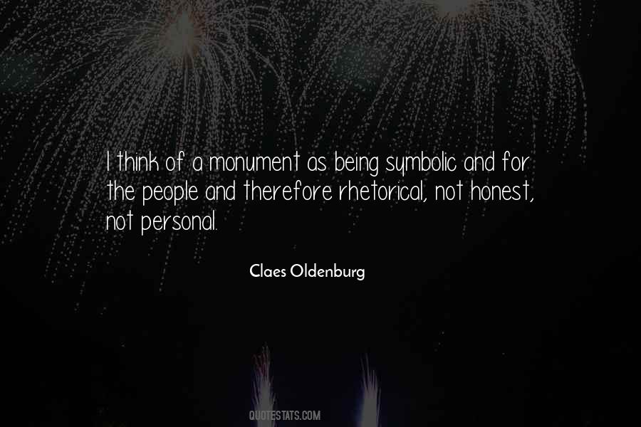 Claes Oldenburg Quotes #1269363