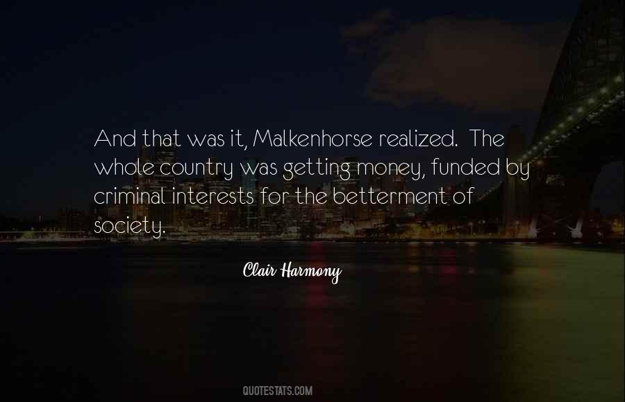 Clair Harmony Quotes #1621449 Clair Harmony Quotes #1621449