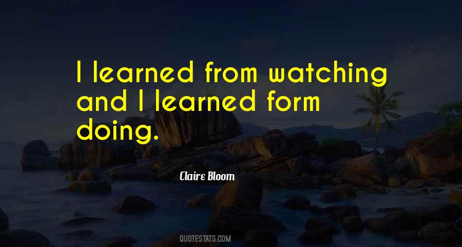Claire Bloom Quotes #238693