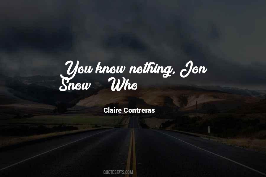 Claire Contreras Quotes #1430823